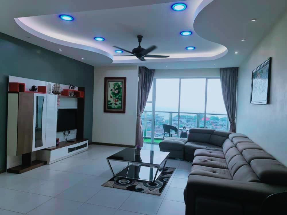 Sekinchan Seaview Homestay 7 High View Bagian luar foto