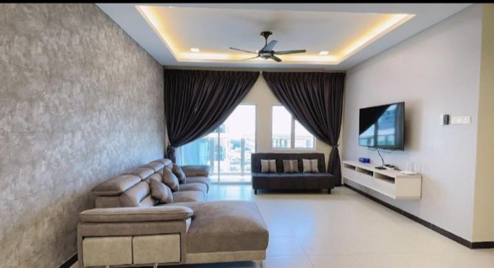 Sekinchan Seaview Homestay 7 High View Bagian luar foto