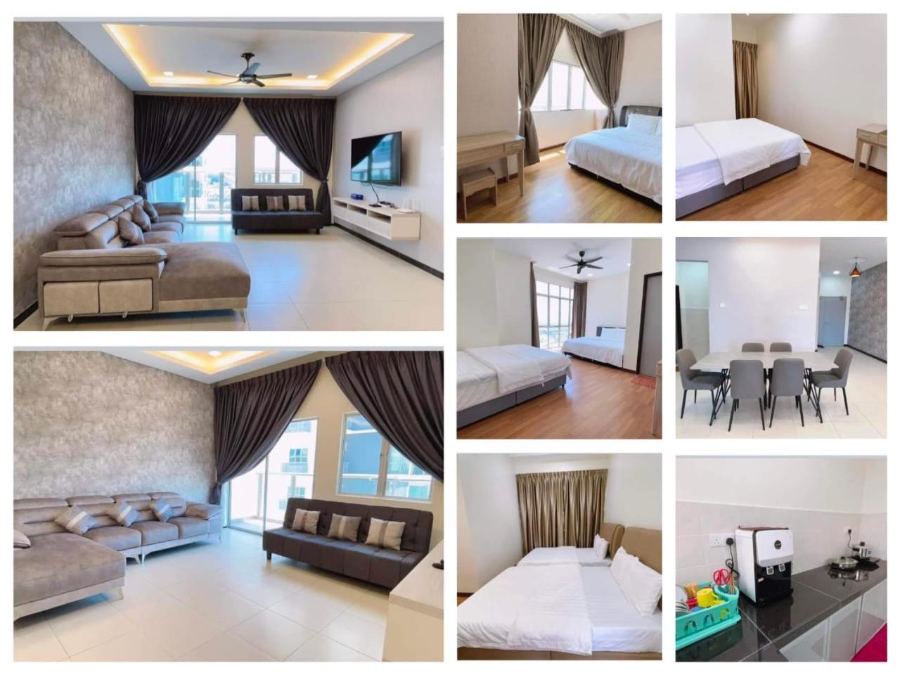 Sekinchan Seaview Homestay 7 High View Bagian luar foto