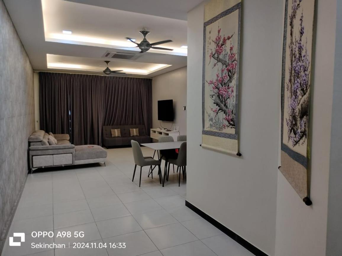 Sekinchan Seaview Homestay 7 High View Bagian luar foto